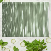 Linge De Cuisine Abstract #3: Olive green blur (Plié)
