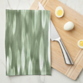 Linge De Cuisine Abstract #3: Olive green blur (Quart Plié)