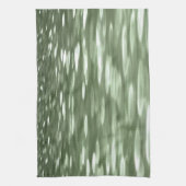 Linge De Cuisine Abstract #3: Olive green blur (Vertical)