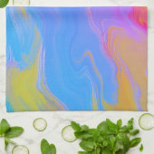 Linge De Cuisine Abstract Acrylic Flow (Plié)