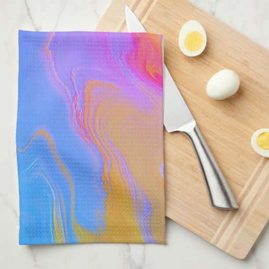 Linge De Cuisine Abstract Acrylic Flow (Quart Plié)