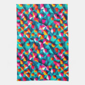 Linge De Cuisine Abstract geometric pattern design 14-Kitchen Towel (Vertical)