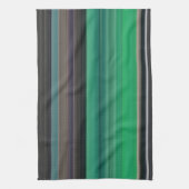Linge De Cuisine Abstrait #1 : Vert et gris (Vertical)
