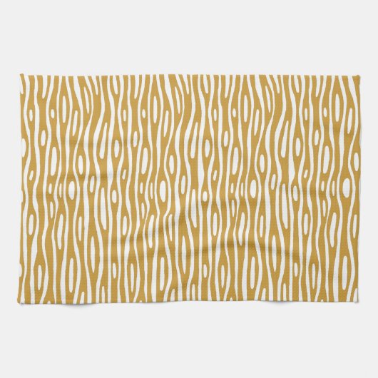 Linge De Cuisine Abstrait 280314 - Brown or sur blanc (Horizontal)