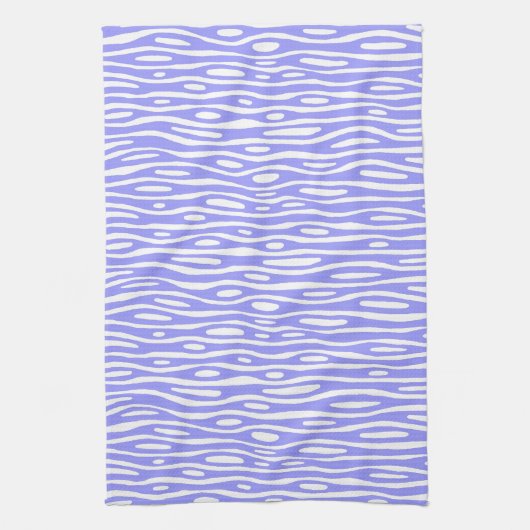 Linge De Cuisine Abstrait 280314 - Pastel Blue sur blanc (Vertical)