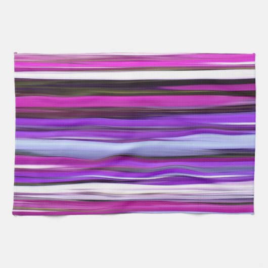 Linge De Cuisine Abstrait #2 : Flou pourpre (Horizontal)