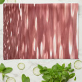Linge De Cuisine Abstrait #2 : Flou rouge (Plié)