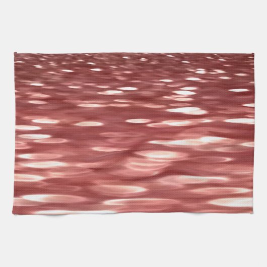 Linge De Cuisine Abstrait #2 : Flou rouge (Horizontal)