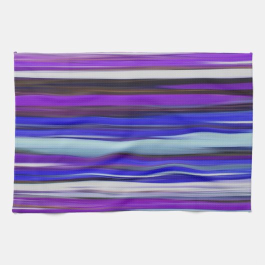 Linge De Cuisine Abstrait #2 : Flou ultraviolet (Horizontal)