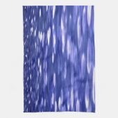 Linge De Cuisine Abstrait #3 : Bleu shimmer (Vertical)