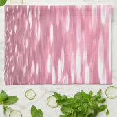 Linge De Cuisine Abstrait #3 : Brillant rose (Plié)