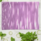 Linge De Cuisine Abstrait #3 : Lilac Shimmer (Plié)