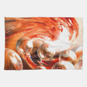 Linge De Cuisine Abstrait contemporain (Horizontal)