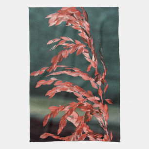 Linge De Cuisine Abstrait d'avoine marine