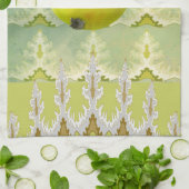 Linge De Cuisine Abstrait de la poire (Plié)