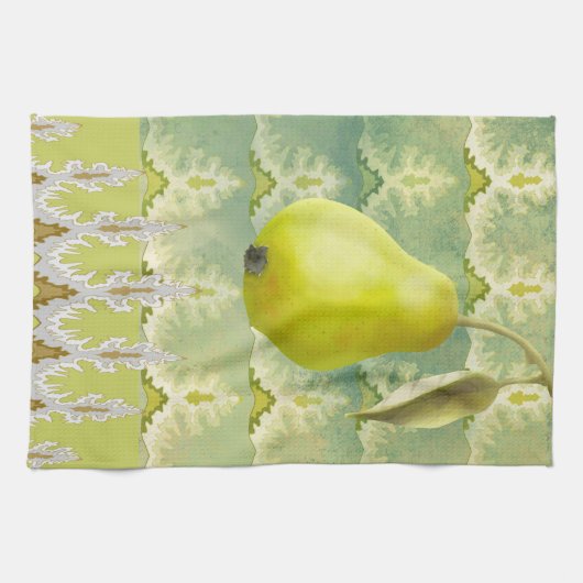 Linge De Cuisine Abstrait de la poire (Horizontal)