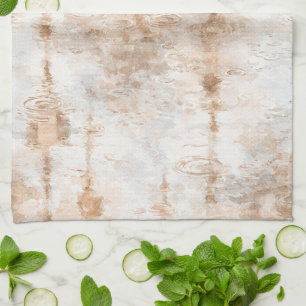 Linge De Cuisine Abstrait Jour Pluvieux  