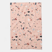 Linge De Cuisine Abstrait moderne Terrazzo Motif du milieu du siècl (Vertical)