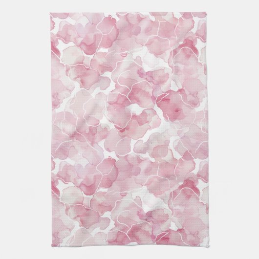 Linge De Cuisine Abstrait rose chic (Vertical)