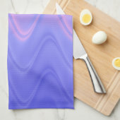 Linge De Cuisine Abstrait rose vif et violet (Quart Plié)