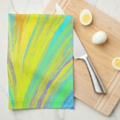 Linge De Cuisine Abstrait Tropical Summer Fun (Quart Plié)