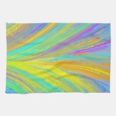 Linge De Cuisine Abstrait Tropical Summer Fun (Horizontal)