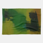 Linge De Cuisine Abstrait vert créatif (Horizontal)