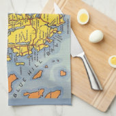 Linge De Cuisine Acadia - Mt Desert Island (Quart Plié)