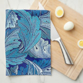 Linge De Cuisine Acanthus Blue, William Morris (Quart Plié)