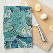 Linge De Cuisine Acanthus Green, William Morris (Quart Plié)