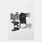 Linge De Cuisine Accent Terrier de Boston à la maison (Vertical)