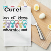 Linge De Cuisine Acceptation autistique Respect non guéri (Quart Plié)