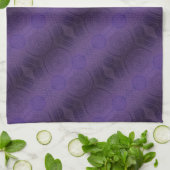 Linge De Cuisine Acceptation | Médaillons de méditation violette (Plié)