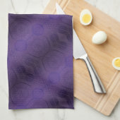 Linge De Cuisine Acceptation | Médaillons de méditation violette (Quart Plié)