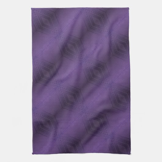 Linge De Cuisine Acceptation | Motif Boho violet écectique (Vertical)