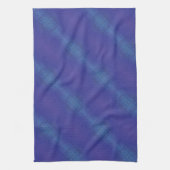 Linge De Cuisine Acceptation | Motif de Blue Indigo Violet Shibori (Vertical)