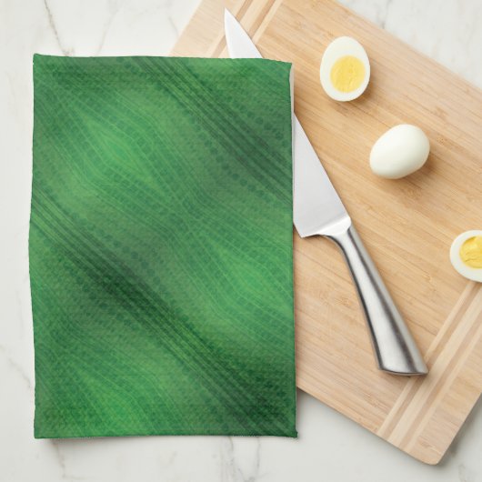 Linge De Cuisine Acceptation | Motif de Boho écologique (Quart Plié)