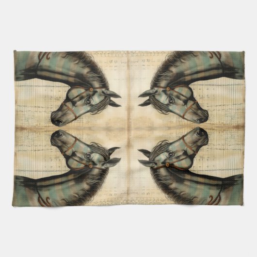 Linge De Cuisine Accessoires Harmoniques Écrits (Horizontal)