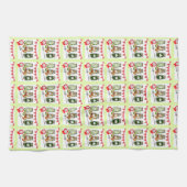 Linge De Cuisine Accueil Fabriqué Picks Thème Cute (Horizontal)