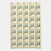 Linge De Cuisine Accueil Fabriqué Picks Thème Cute (Vertical)