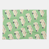 Linge De Cuisine ACCUEIL SWEET ACCUEIL Retro Campervan Motorhome RV (Horizontal)
