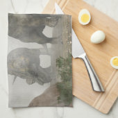 Linge De Cuisine Achelousauruses (Quart Plié)