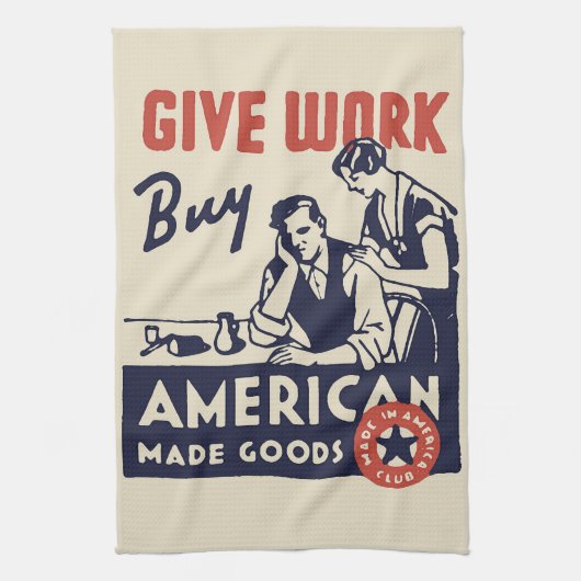 Linge De Cuisine Acheter American (Vertical)