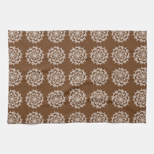Linge De Cuisine Acorn Mandala (Horizontal)