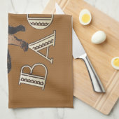 Linge De Cuisine Acrobat BACON Pig (Quart Plié)