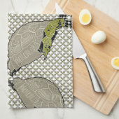 Linge De Cuisine Acte délictuel la tortue (Quart Plié)