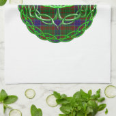 Linge De Cuisine Adam Scottish Tartan Celtic Thistle (Plié)