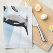 Linge De Cuisine Adelie Penguins (Quart Plié)