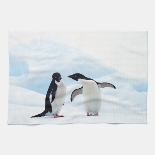 Linge De Cuisine Adelie Penguins (Horizontal)