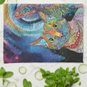 Linge De Cuisine Adoption de chiens et de chats et Secourir serviet (Plié)